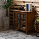 キャビネット 収納 ナチュラル 北欧モダン 木製 天然木 おしゃれ 和 モダン カントリー調 収納棚 ガラス 扉 食器棚 ミニ 小さい 小型 省スペース コンパクト 【納期A】【azm-pm-318】