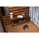 ベンチ 室内 屋内 椅子 腰掛け 玄関 リビング ダイニング 棚 ラック 木製 完成品 おしゃれ 北欧 ナチュラル カントリー カフェ風 シンプル 使いやすい 物置き 【納期A】【azm-pm-321】