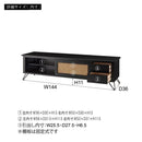 TVボード ロータイプ 150cm おしゃれ 引き出し付き 2杯 北欧 テレビボード テレビ台 TV台 収納 スライド ドア 扉 目隠し ローボード アジアン 棚 リゾート風 【納期A】【azm-pm-336】