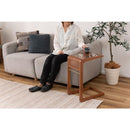 ガラステーブル サイドテーブル ソファサイド ガラス天板 木製 ラタン 籐 センターテーブル 韓国風 インテリア おしゃれ アジアン リゾート風 デザイン 南国 【納期A】【azm-pm-502】