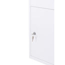 宅配ボックス スリム 宅配BOX 不在ボックス置くだけ 戸建て 置き配 シンプル 大容量 おしゃれ スタイリッシュ 郵便ポスト 郵便受け 玄関 自立式 荷物 受取り 【納期A】【azm-pst-216】