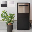 宅配ボックス スリム 宅配BOX 不在ボックス置くだけ 戸建て 置き配 シンプル 大容量 おしゃれ スタイリッシュ 郵便ポスト 郵便受け 玄関 自立式 荷物 受取り 【納期A】【azm-pst-216】