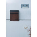 ポスト 玄関ポスト 郵便受け 郵便ポスト おしゃれ シンプル 壁付け ネジ スタイリッシュ 北欧 中身 確認 見える 門柱 エントランス 一軒家 戸建て カジュアル 【納期B】【azm-pst-217】