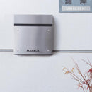 ポスト 玄関ポスト 郵便受け 郵便ポスト おしゃれ シンプル 壁付け ネジ スタイリッシュ シルバー ブラック 銀色 黒 モダン アーバン 北欧 門柱 一軒家 戸建て 【納期B】【azm-pst-218】