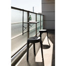 テーブル ベランダ テラス 折りたたみ 折り畳み 簡易 引っ掛け スリム コンパクト バルコニー 屋上 デスク 棚 黒系 ブラック ダークグレー ホワイト 白 スチール 【納期B】【azm-pt-203】