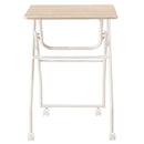 サイドテーブル 折り畳み 折りたたみ キャスター付き おしゃれ 北欧 シンプル コンパクト スリム 収納 白 ホワイト キッチン リビング ひとり暮らし 一人暮らし 【納期B】【azm-pt-300】