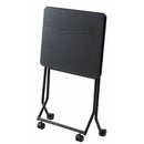 サイドテーブル 折り畳み 折りたたみ キャスター付き おしゃれ 北欧 シンプル コンパクト スリム 収納 白 ホワイト キッチン リビング ひとり暮らし 一人暮らし 【納期B】【azm-pt-300】