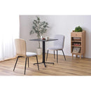 テーブル カウンターテーブル 正方形 60×60cm スチール 金属 スタイリッシュ 無骨 インダストリアル 黒 ブラック グレー レッド 赤 バーテーブル おしゃれ 【納期A】【azm-pt-331】