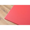 テーブル カウンターテーブル 正方形 60×60cm スチール 金属 スタイリッシュ 無骨 インダストリアル 黒 ブラック グレー レッド 赤 バーテーブル おしゃれ 【納期A】【azm-pt-331】