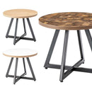 センターテーブル 円形 50×50cm リビングテーブル ローテーブル モダン おしゃれ スタイリッシュ 北欧 ナチュラル カントリー サイドテーブル 丸型 木目 天板 【納期B】【azm-pt-335】