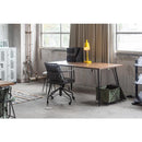 ダイニングテーブル 4人 サイズ 150×80cm 四人掛け おしゃれ 北欧 ナチュラル カントリー 木目 天板 アイアン 金属 脚 黒 ブラック インダストリアル カフェ風 【納期A】【azm-pt-338】