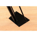 ダイニングテーブル 4人 サイズ 円形 丸型 約100cm 直径 ラウンドテーブル サークル 四人掛け おしゃれ 北欧 ナチュラル カントリー インダストリアル カフェ風 【納期A】【azm-pt-339】