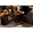 テーブル 昇降式 デスク 机 センターテーブル リビング リフトテーブル 昇降テーブル 鏡面 折りたたみ ローテーブル ダイニング 木目 ナチュラル カントリー 【納期A】【azm-pt-530】