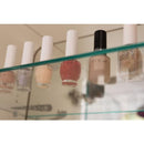 コレクションケース 棚 ガラス 木製 横長 シェルフ 収納棚 ディスプレイケース ラック コレクションボード 浅型 ロータイプ 北欧 おしゃれ ディスプレイラック 【納期A】【azm-pt-613】