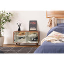 コレクションケース 棚 ガラス 木製 横長 シェルフ 収納棚 ディスプレイケース ラック コレクションボード 浅型 ロータイプ 北欧 おしゃれ ディスプレイラック 【納期A】【azm-pt-613】