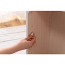 コレクションラック シェルフ ディスプレイ 収納 棚 おしゃれ かわいい モダン リビング 玄関 ガラス扉 ガラス板 棚板 可動棚 脚付き 白 ホワイト 黒 ブラック 【納期B】【azm-pt-621】