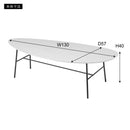 リビングテーブル おしゃれ スタイリッシュ モダン 北欧 アート デザイナーズ ローテーブル センターテーブル インテリア 個性的 かっこいい 変型 【納期A】【azm-pt-866】