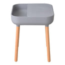 サイドテーブル 収納 スペース 天板 取り外し ベッドサイド ソファサイド リビング 寝室 ダイニング 玄関 書斎 インテリア テーブル 小型 ミニ 黄色 白 【納期B】【azm-pt-980】