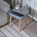 サイドテーブル 収納 スペース 天板 取り外し ベッドサイド ソファサイド リビング 寝室 ダイニング 玄関 書斎 インテリア テーブル 小型 ミニ 黄色 白 【納期B】【azm-pt-980】