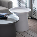 カフェテーブル ラウンドテーブル 直径50cm 円形 丸型 サイドテーブル リビング モダン おしゃれ アート スタイリッシュ インテリア 白 ホワイト イエロー 黄色 【納期A】【azm-pt-981】