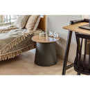 センターテーブル 円形 約50cm リビングテーブル ローテーブル モダン おしゃれ スタイリッシュ サイドテーブル 丸型 インテリア デザイン 木目 天板 【納期A】【azm-pt-990】