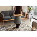 センターテーブル 円形 約50cm リビングテーブル ローテーブル モダン おしゃれ スタイリッシュ サイドテーブル 丸型 インテリア デザイン 木目 天板 【納期A】【azm-pt-990】