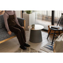 センターテーブル 円形 約50cm リビングテーブル ローテーブル モダン おしゃれ スタイリッシュ サイドテーブル 丸型 インテリア デザイン 木目 天板 【納期A】【azm-pt-990】