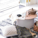 センターテーブル 円形 約70cm リビングテーブル ローテーブル モダン おしゃれ スタイリッシュ サイドテーブル 丸型 インテリア デザイン 木目 天板 【納期A】【azm-pt-991】