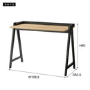 デスク 机 黒 ブラック 白 ホワイト スタイリッシュ モダン アーバン 都会的 アメリカン おしゃれ 北欧 シンプル 作業台 パソコンテーブル PCデスク 【納期A】【azm-pt-996】