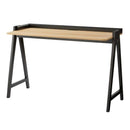 デスク 机 木製 黒 ブラック 白 ホワイト スタイリッシュ モダン アーバン 都会的 かっこいい おしゃれ 北欧 シンプル 作業台 パソコンテーブル PCデスク 【納期A】【azm-pt-997】