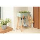 プランタースタンド プランター スタンド ラック 観葉植物 土台 フレーム 装飾台 飾り 棚 収納 ナチュラル 北欧 かわいい 天然木製 玄関 ガーデニング シンプル 【納期B】【azm-pw-51】