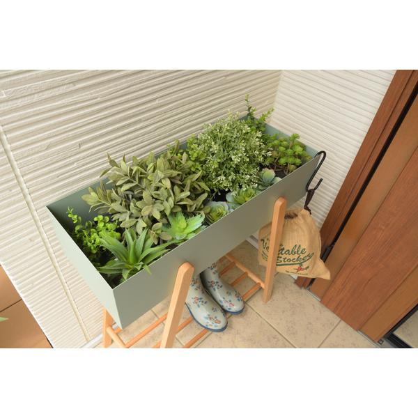 プランタースタンド プランター スタンド ラック 観葉植物 土台 フレーム 装飾台 飾り 棚 収納 ナチュラル 北欧 かわいい 天然木製 玄関 ガーデニング シンプル 【納期B】【azm-pw-51】