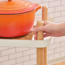 サイドワゴン トレー 収納棚 サイドラック 3段 北欧 サイドテーブル キャスター付き キッチンワゴン ベッドサイド ソファサイド マルチワゴン ナイトテーブル 【納期B】【azm-pw-53】