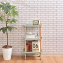 サイドワゴン トレー 収納棚 サイドラック 3段 北欧 サイドテーブル キャスター付き キッチンワゴン ベッドサイド ソファサイド マルチワゴン ナイトテーブル 【納期B】【azm-pw-53】