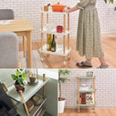 サイドワゴン トレー 収納棚 サイドラック 3段 北欧 サイドテーブル キャスター付き キッチンワゴン ベッドサイド ソファサイド マルチワゴン ナイトテーブル 【納期B】【azm-pw-53】