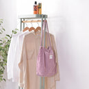 ハンガーラック おしゃれ 北欧 スリム 幅50cm ハンガーワゴン キャスター付き 収納付き 収納棚 ロング 大きい コート ワンピース ハンガーポール メッシュ棚 【納期B】【azm-pw-55】