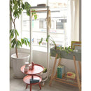 ハンガーラック おしゃれ 北欧 スリム 幅50cm ハンガーワゴン キャスター付き 収納付き 収納棚 ロング 大きい コート ワンピース ハンガーポール メッシュ棚 【納期B】【azm-pw-55】