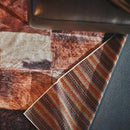 ラグ マット 玄関 90×130cm パッチワーク風 おしゃれ アメリカン 北欧 インテリア デザイン 【納期B】【azm-rg-12】