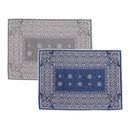 ラグ マット 50×70cm 玄関 民族柄 デザイン おしゃれ メンズライク 男性 かっこいい 【納期B】【azm-rg-81】