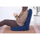 座椅子 リクライニング フルフラット 水平 フロアチェア 座いす チェアー カジュアル 背もたれ 腰当て シンプル 使いやすい 【納期B】【azm-rkc-172】