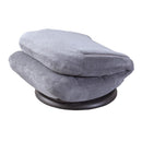 座椅子 回転 360度 座面 クッション 厚み リクライニング 折りたたみ 折り畳み フロアチェア 椅子 座いす 黒 ブラック グレー 【納期B】【azm-rkc-176】