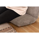 座椅子 おしゃれ コンパクト リクライニング ワイド 幅広 一人掛け 1人用 リクライニング カックンリクライナー フロアチェアー 椅子 折りたたみ 折り畳み 脚付 【納期B】【azm-rkc-185】