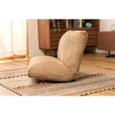 座椅子 おしゃれ コンパクト リクライニング ワイド 幅広 一人掛け 1人用 リクライニング カックンリクライナー フロアチェアー 椅子 折りたたみ 折り畳み 脚付 【納期B】【azm-rkc-185】