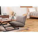 座椅子 おしゃれ コンパクト リクライニング ワイド 幅広 一人掛け 1人用 リクライニング カックンリクライナー フロアチェアー 椅子 折りたたみ 折り畳み 脚付 【納期B】【azm-rkc-185】