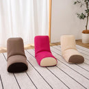 フロアチェア 座椅子 クッション 座布団 足置き 枕 まくら リクライニング 北欧 おしゃれ コンパクト 背もたれ 分厚い 厚み ボリューム 和室 和風 洋室 洋風 【納期B】【azm-rkc-186】