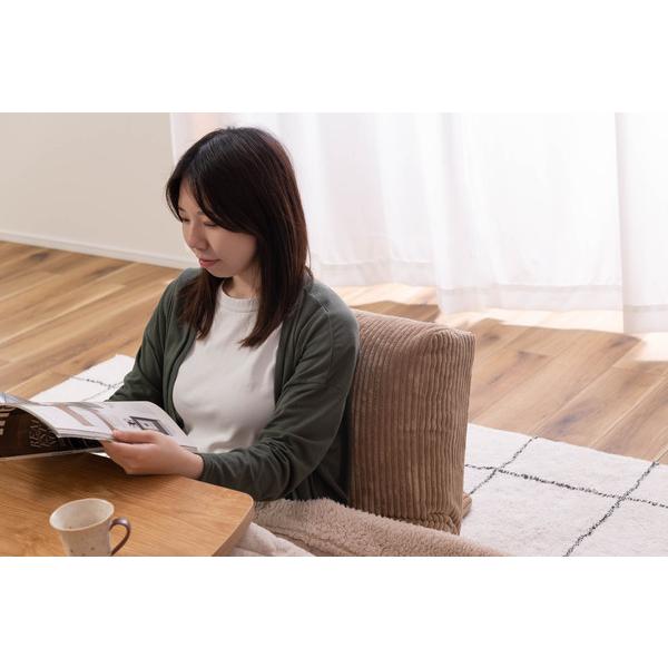 フロアチェア 座椅子 北欧 おしゃれ コンパクト 背もたれ クッション性 分厚い 厚み ボリューム 和室 和風 洋室 洋風 使いやすい リクライニング 収納 【納期B】【azm-rkc-187】