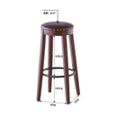 カウンタースツール 椅子 スツール カウンターチェア 背もたれなし レトロ アンティーク調 おしゃれ アメリカン バースツール 渋い かっこいい 大人びた 【納期B】【azm-rkc-267】