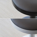 カウンタースツール カウンターチェア バースツール バーチェア 椅子 昇降式 円形 おしゃれ ブラック 黒 白 ホワイト 【納期B】【azm-rkc-270】