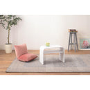 座椅子 コンパクト おしゃれ 無地 グレー ピンク かわいい 厚み ボリューム ボリューミー 折りたたみ 折り畳み 座いす チェア 椅子 イス シンプル 【納期B】【azm-rkc-327】