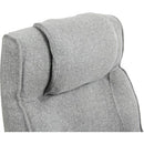 座椅子 リラックスチェア 肘付き ひじ掛け リクライニングチェアー ハイバック 頭 ゆったり 肘つき イス 高級感 おしゃれ レトロ シンプル 北欧 和風 高さ調節 【納期A】【azm-rkc-38gy】